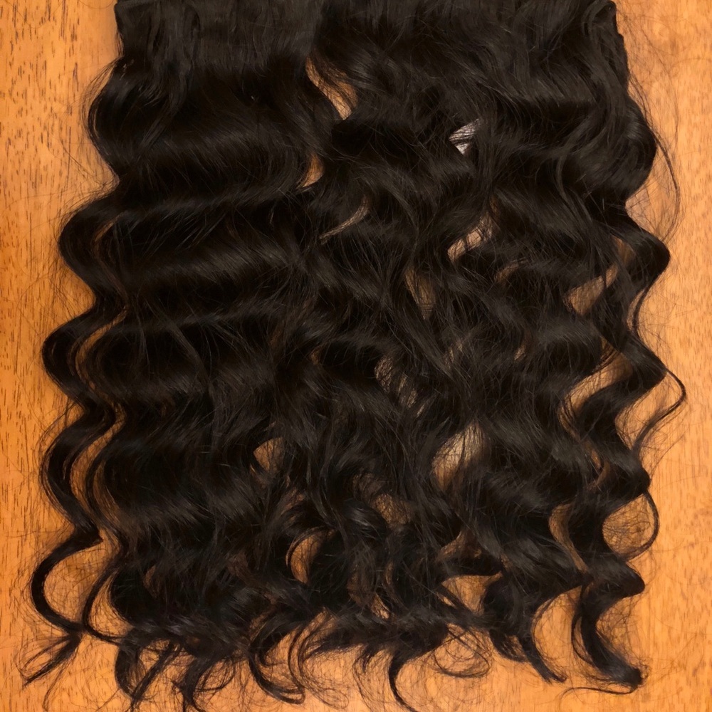 IndiRemi Premium Virgin Hair Extensions 18” Black